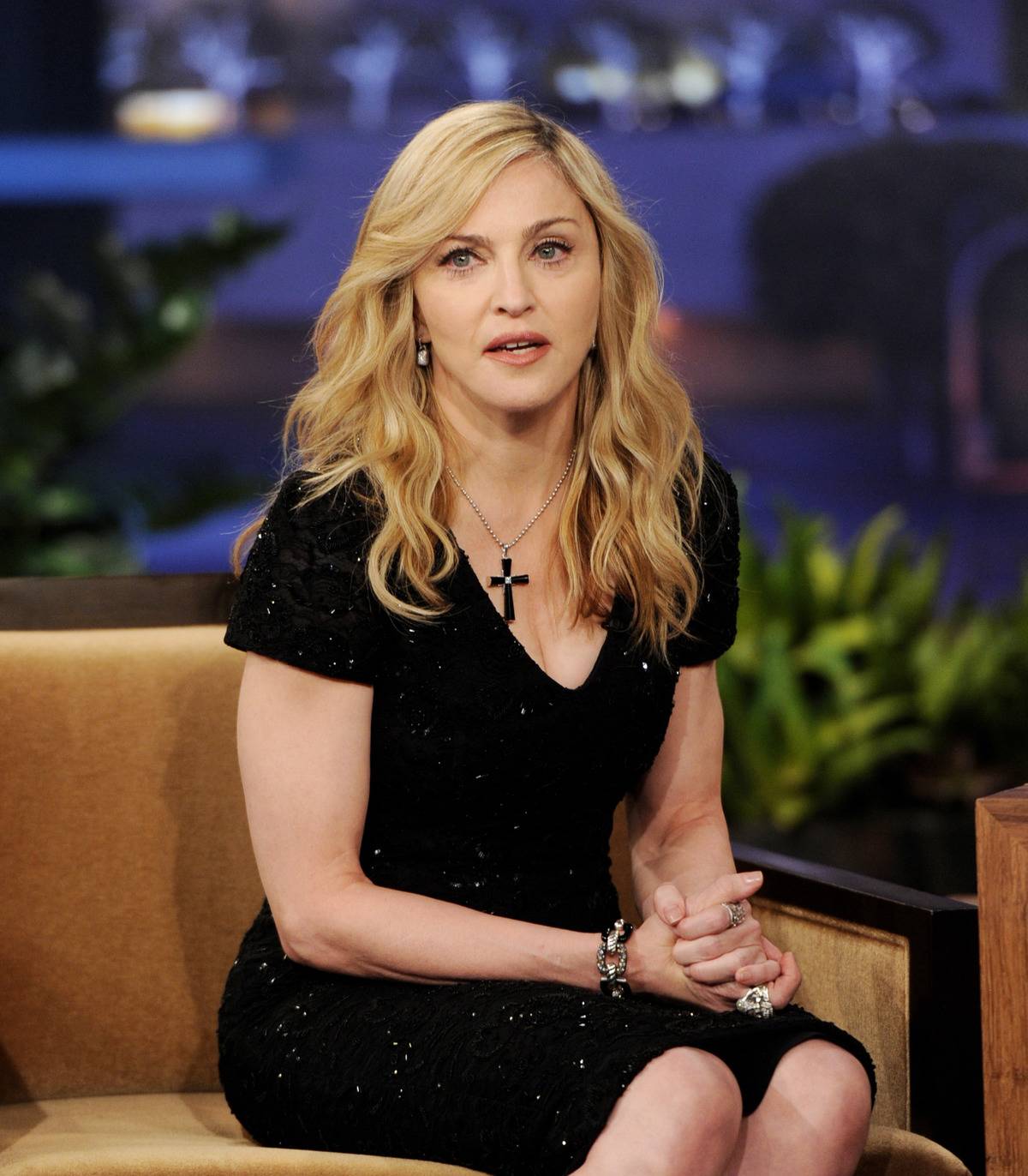 Madonna, Chris Colfer And Joe Perry On 