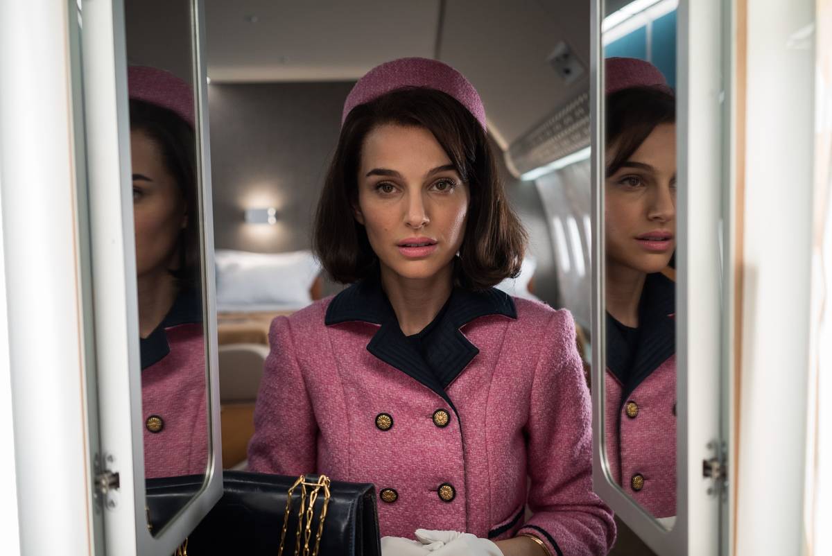 Natalie Portman dressed as Jackie Kennedy in Jackie