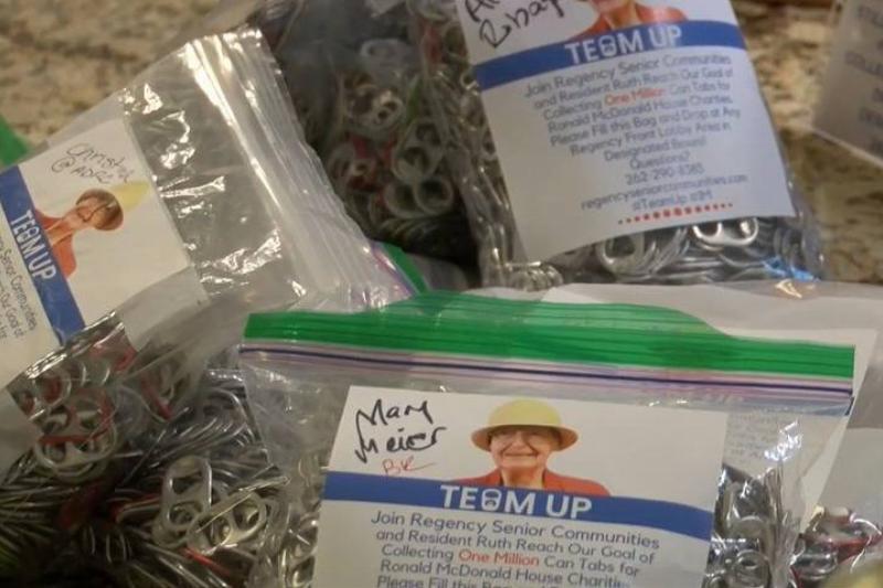91-year-old woman collecting 1 million pop tabs for charity 0-39 screenshot