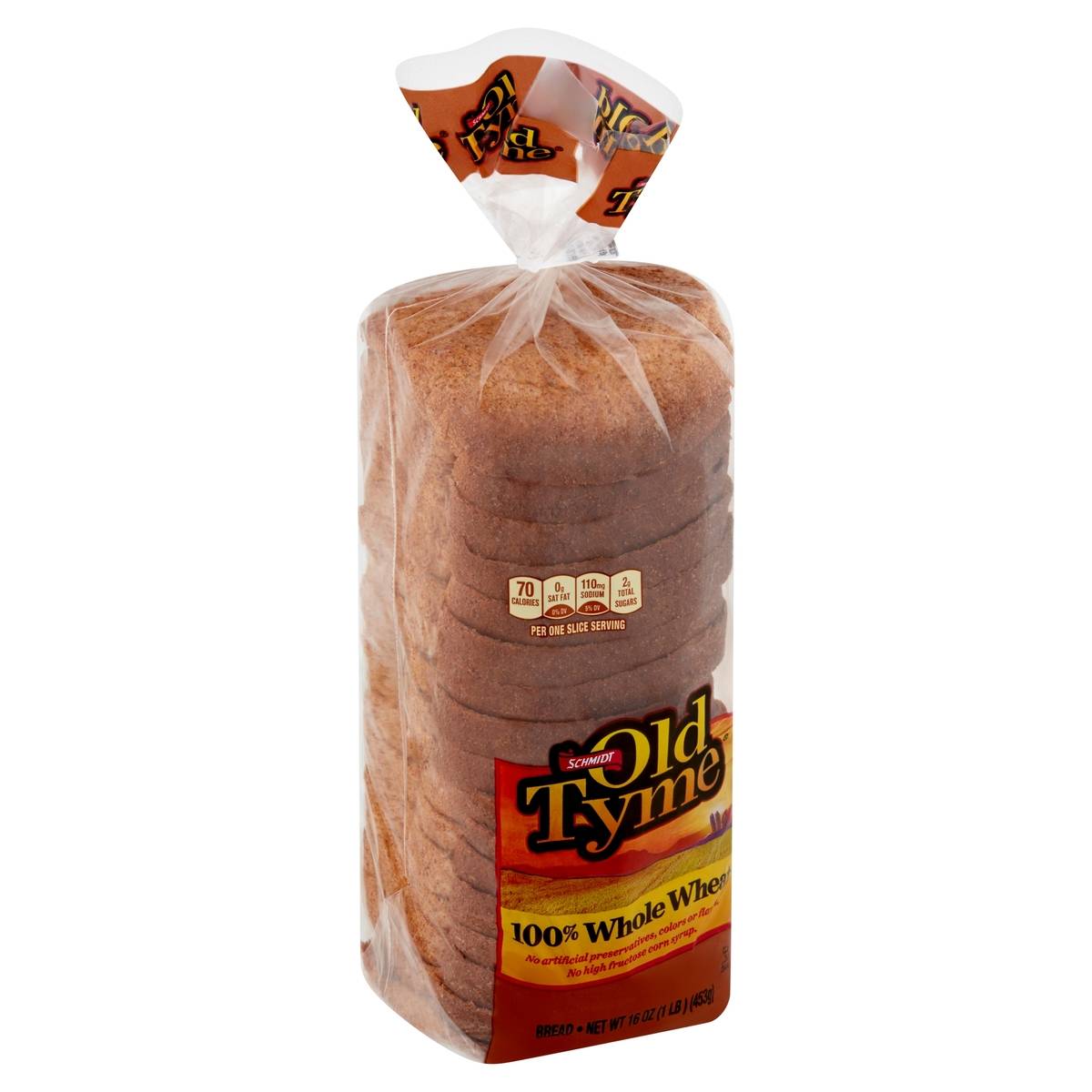 Schmidt Old Tyme whole wheat bread