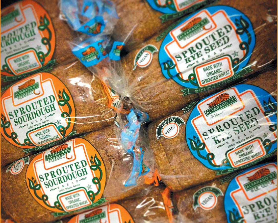alvarado street bakery sprouted sourdough and rye seed bread