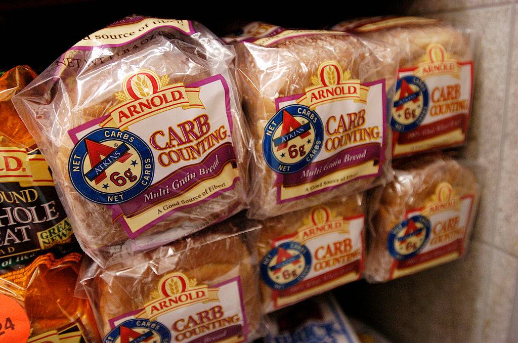 arnold carb counting bread