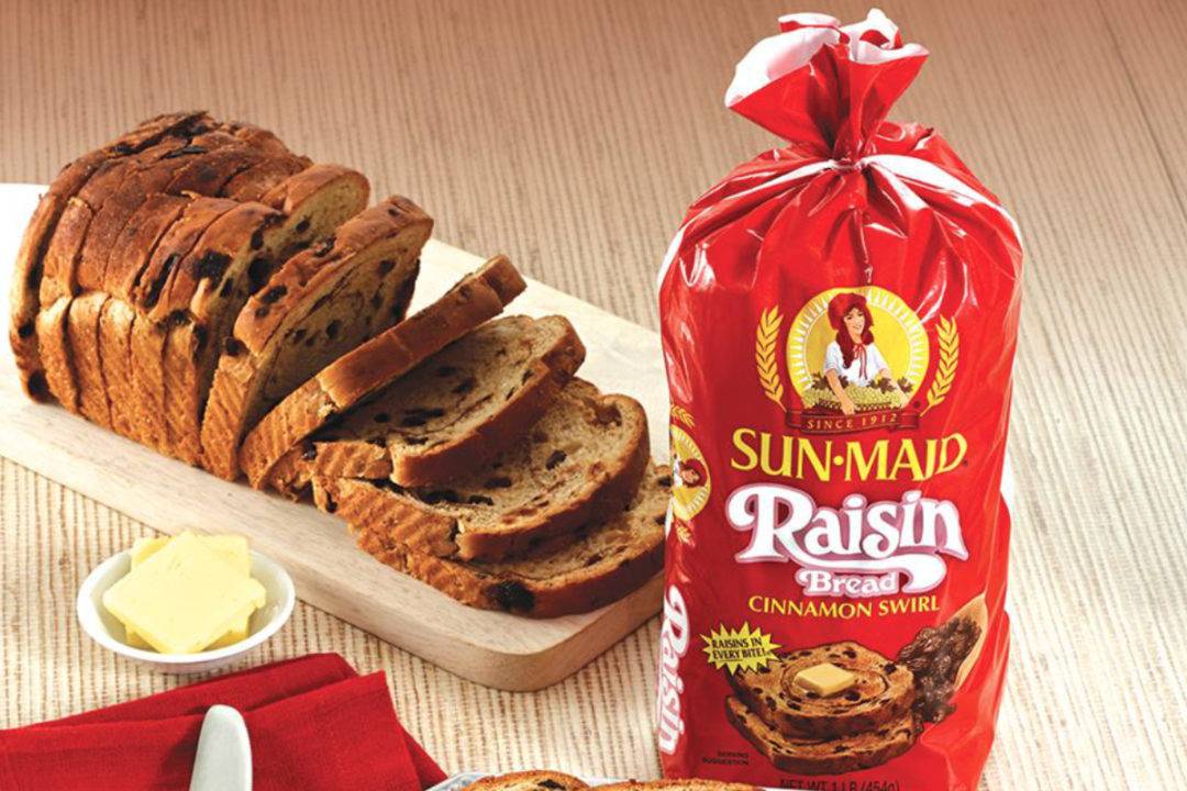 sun-maid raisin bread cinnamon swirl