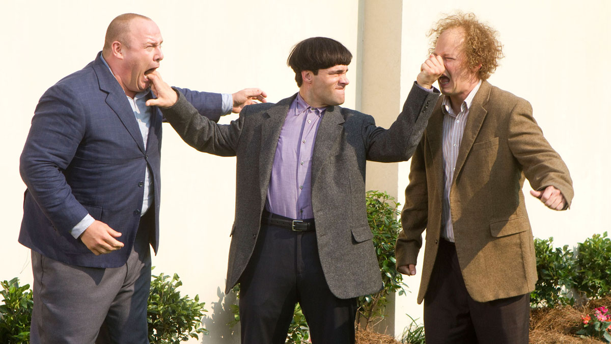 Three Stooges from New Stooges film 