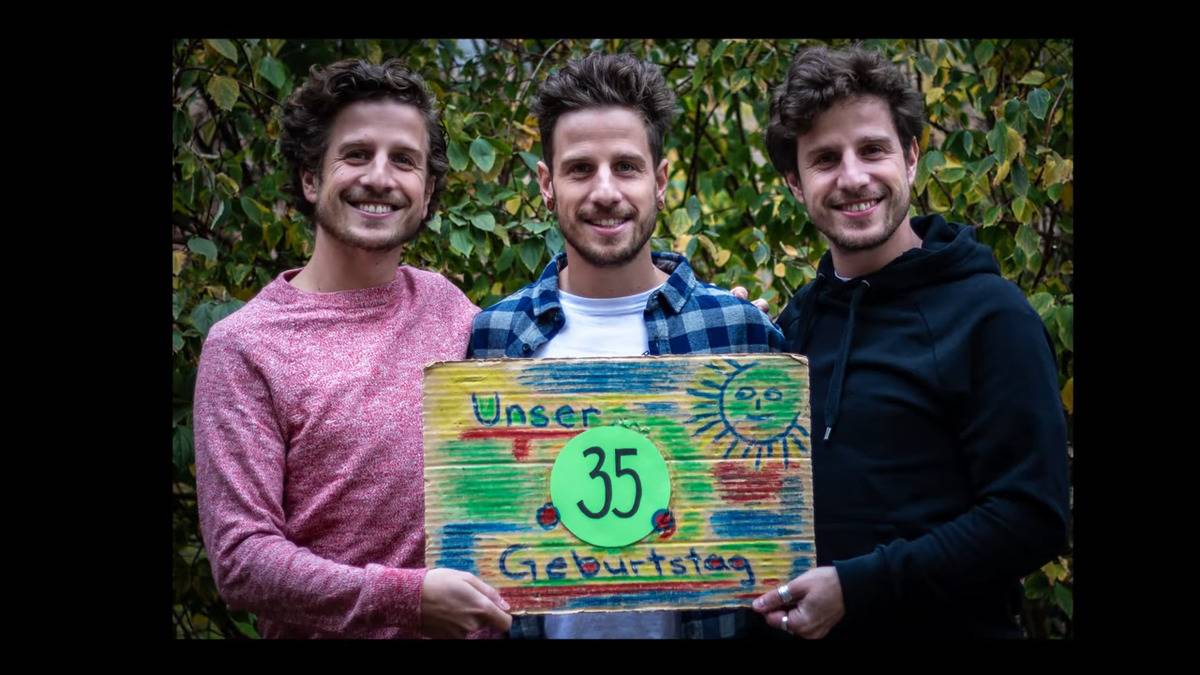 Identical Triplets take the same Birthday Picture for 36 years 2-0 screenshot