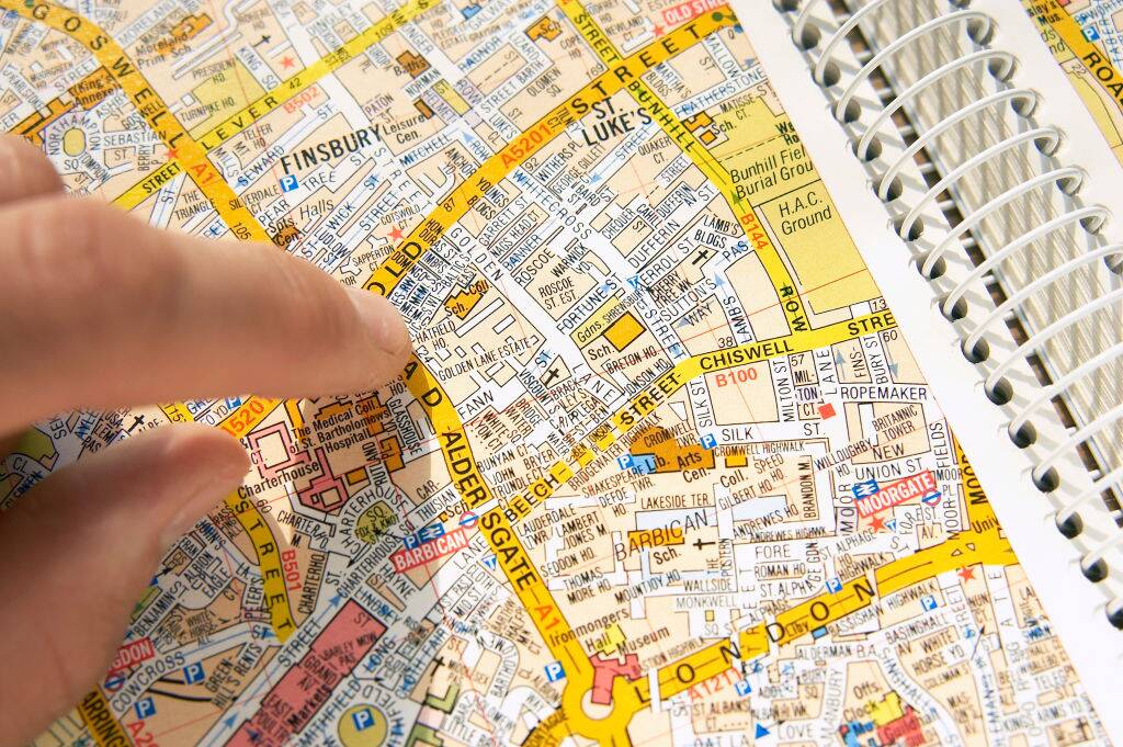 Detailed map