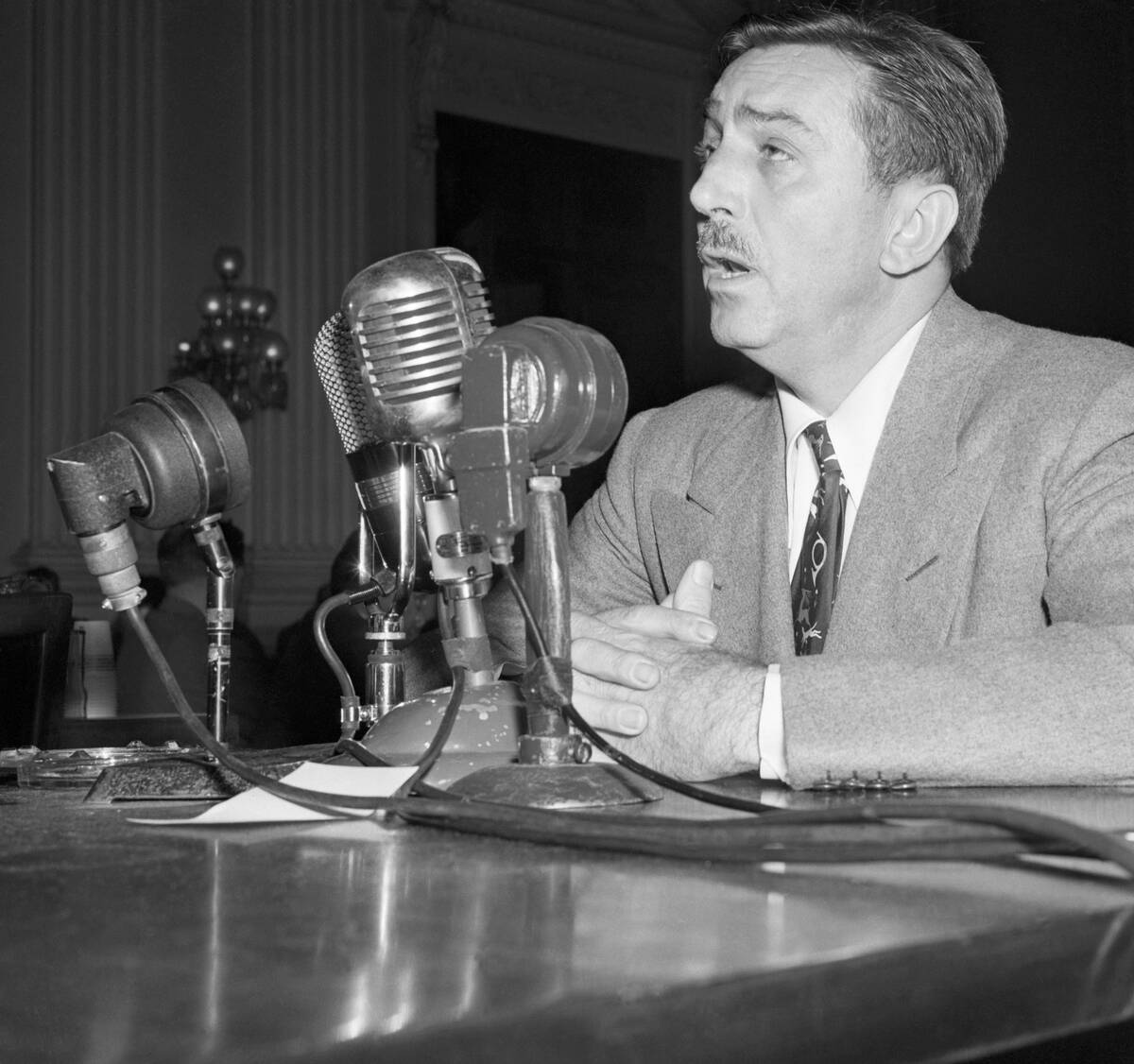 Walt Disney Testifying