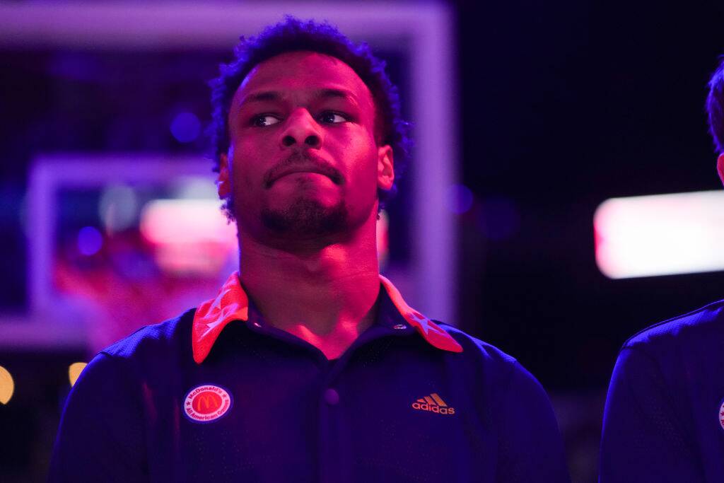 Bronny James McDonald's High School All-American Game