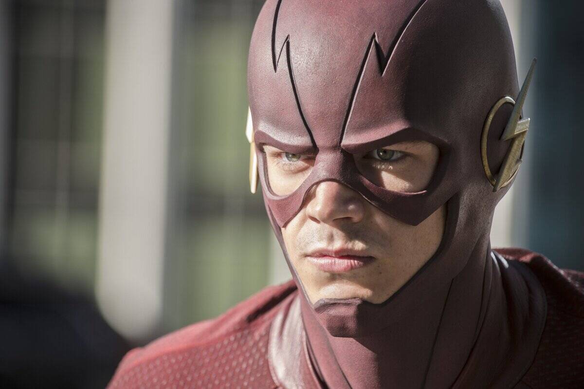 grant gustin in the flash