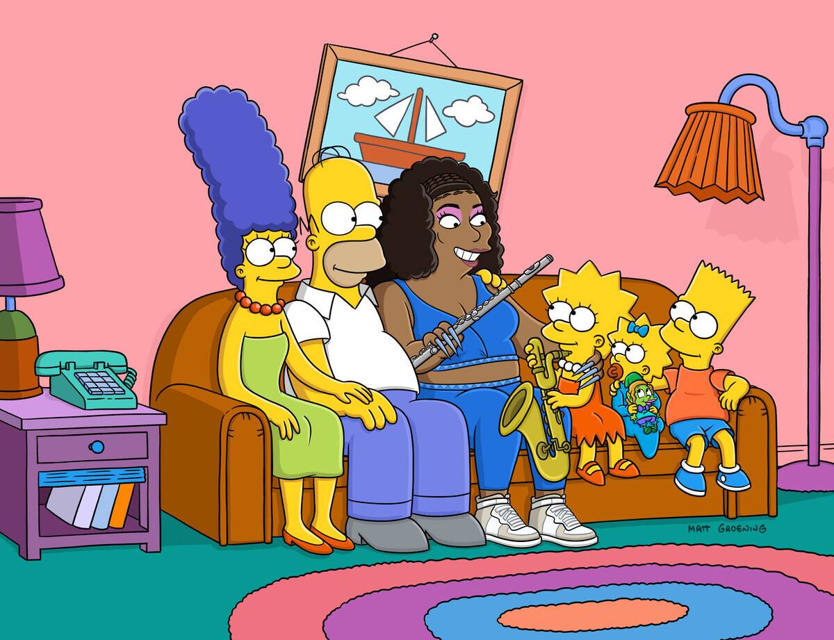 the simpsons couch