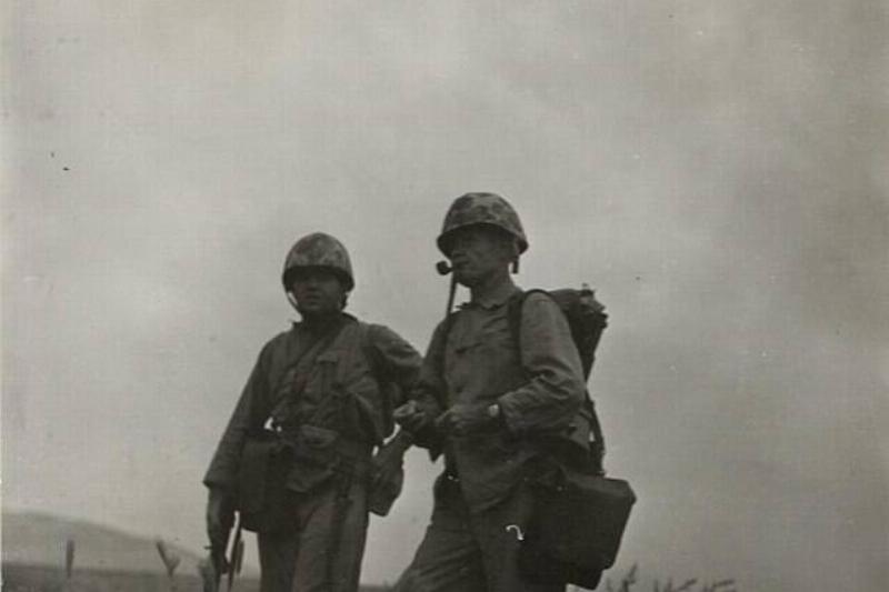 640px-Lewis_Puller_on_Reconnaissance,_1950_(15904903346)