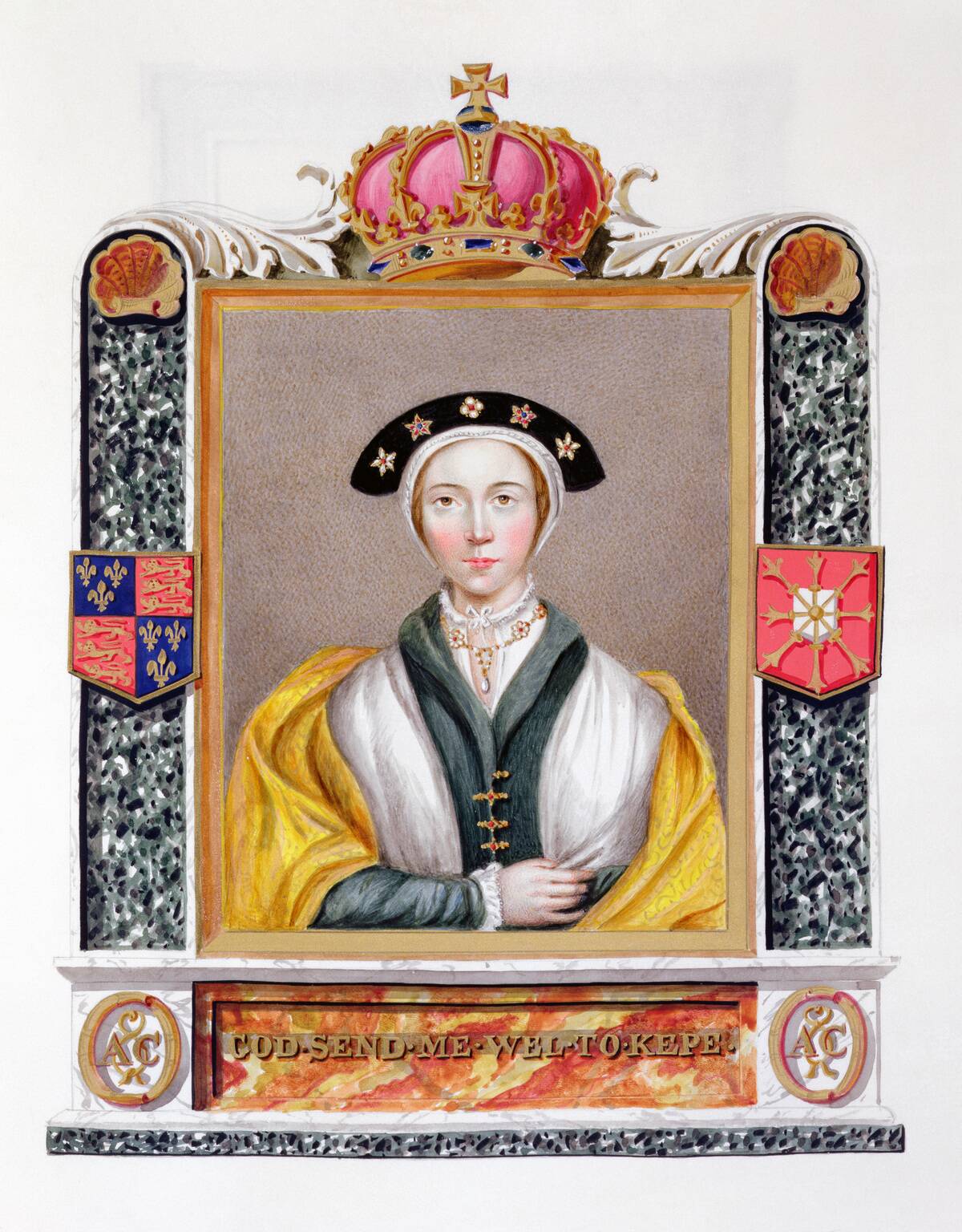 Anne Of Cleves Fourth Wife And Queen Of Henry VIII (1825)
