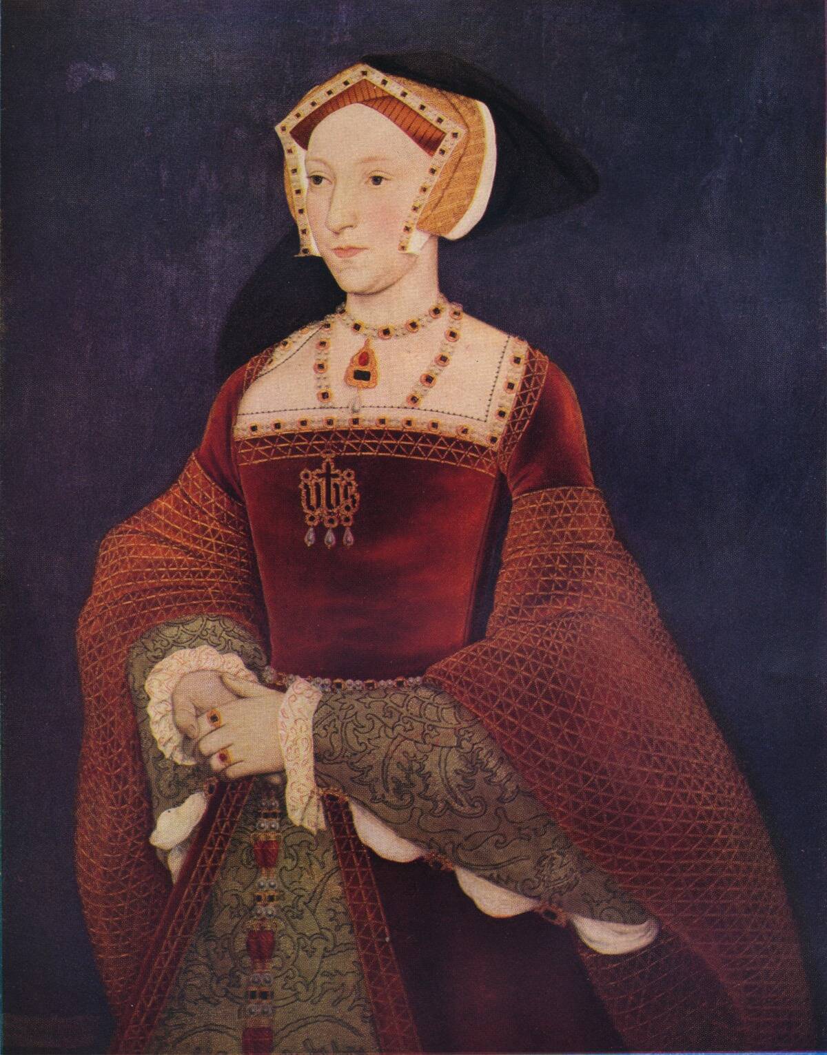 Portrait Of Jane Seymour By Holbein