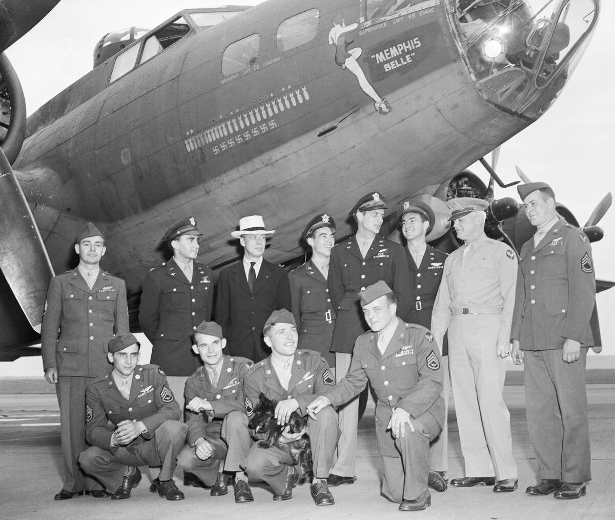 Portrait of the Memphis Belle Crew