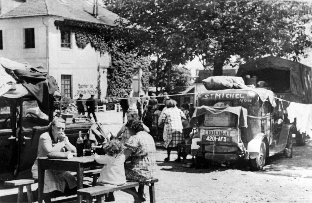 World War II. Exodus. Refugees