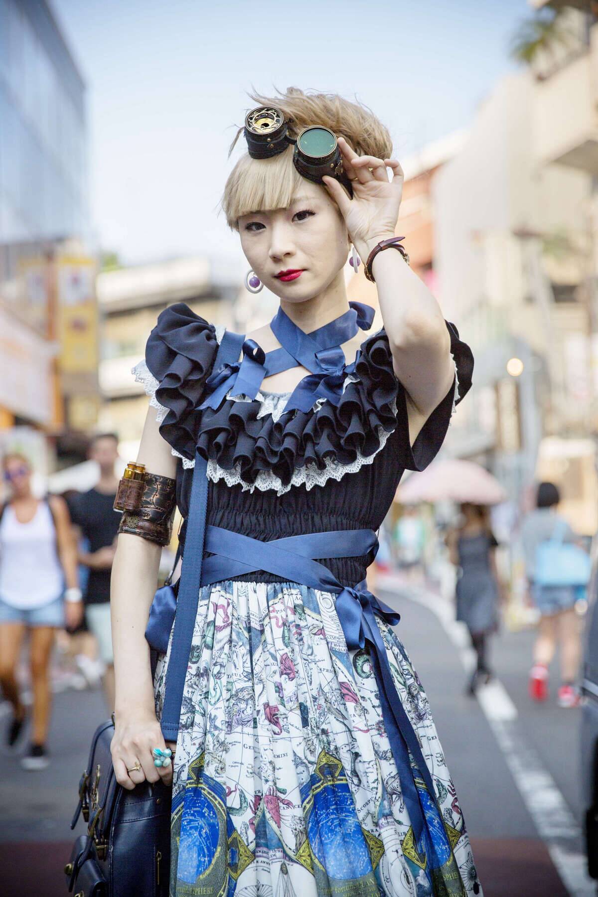 Cosplay characters converge on Harajuku Tokyo's fashion...