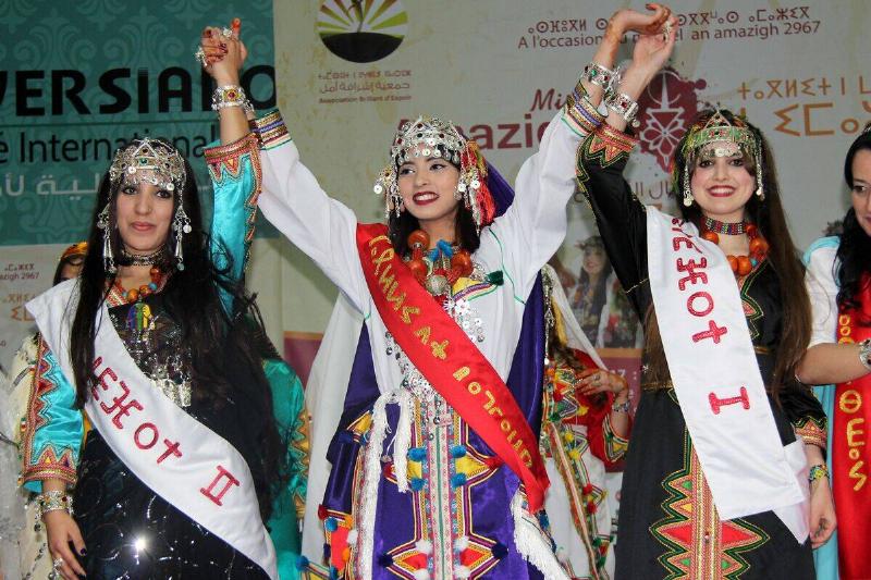 MOROCCO-BEAUTY-CONTEST-MISS AMAZIGH