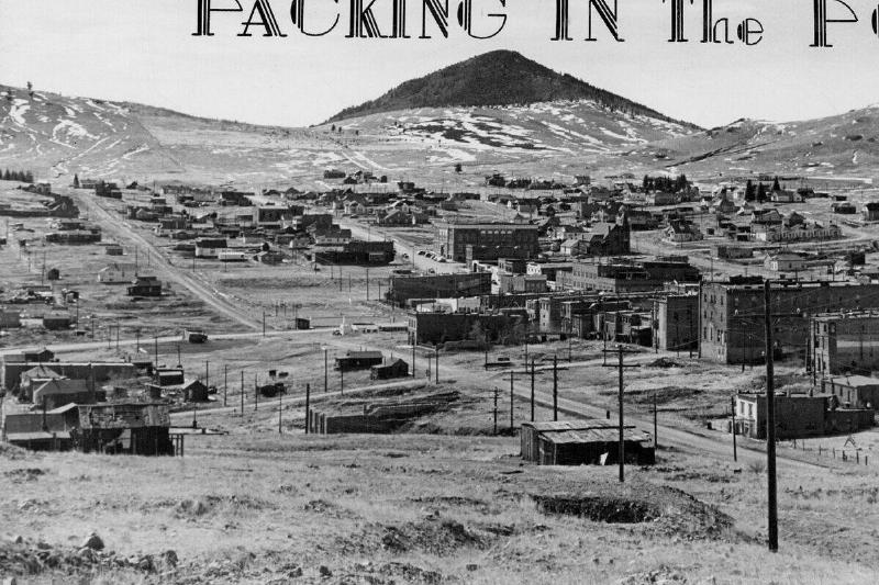 5-21-1950; World-famous Cripple Creek, the once brawling and still sprawling old Colorado gold camp,