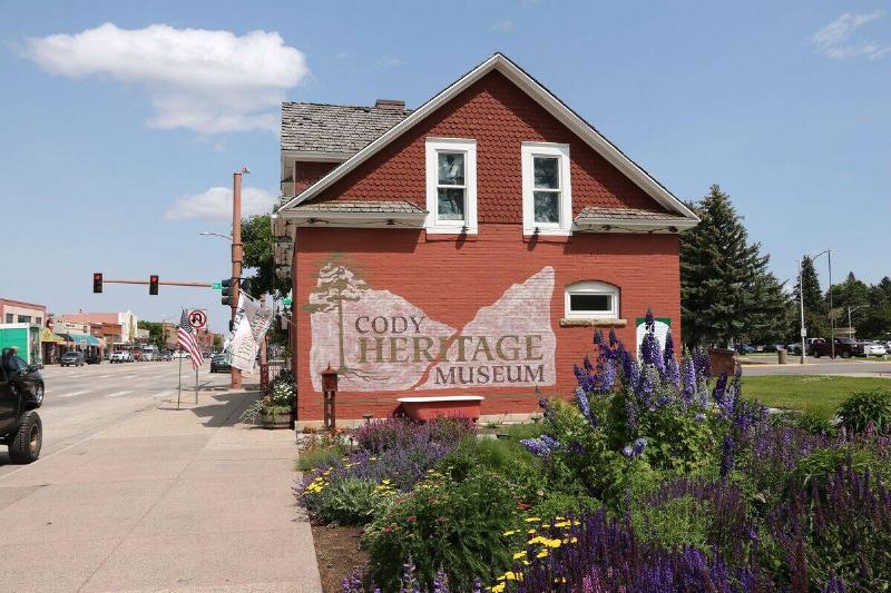 Downtown street scene Cody Wyoming