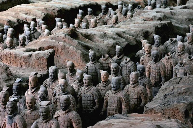 Replica Qin Terracotta Warriors Produced For Export