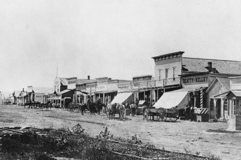 Street of Early Dodge City