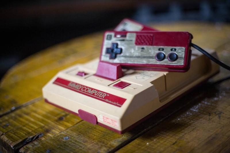An old vintage Japanese market version of the Nintendo '