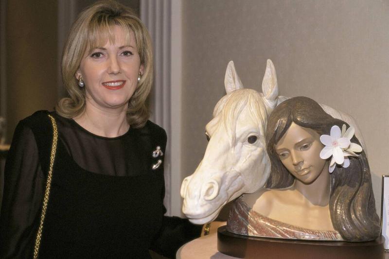 Rosa María Lladró, president of the Lladró Collectionist Foundation