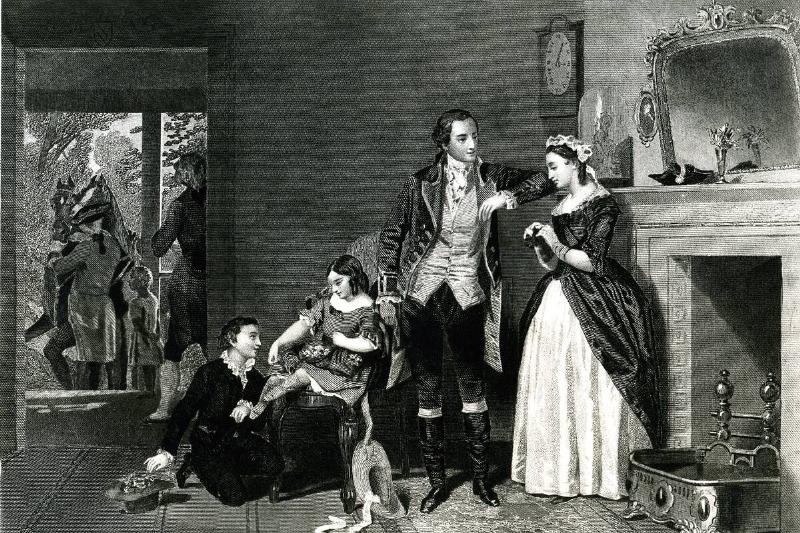 The Wooing Of Martha Custis