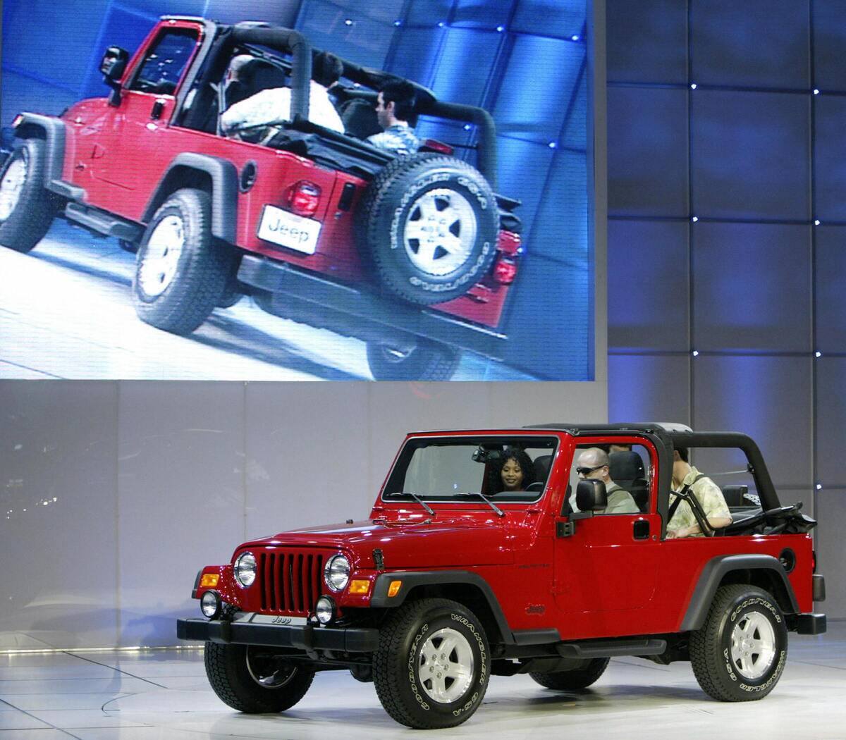 The new 2004 and a half Jeep Wrangler Un