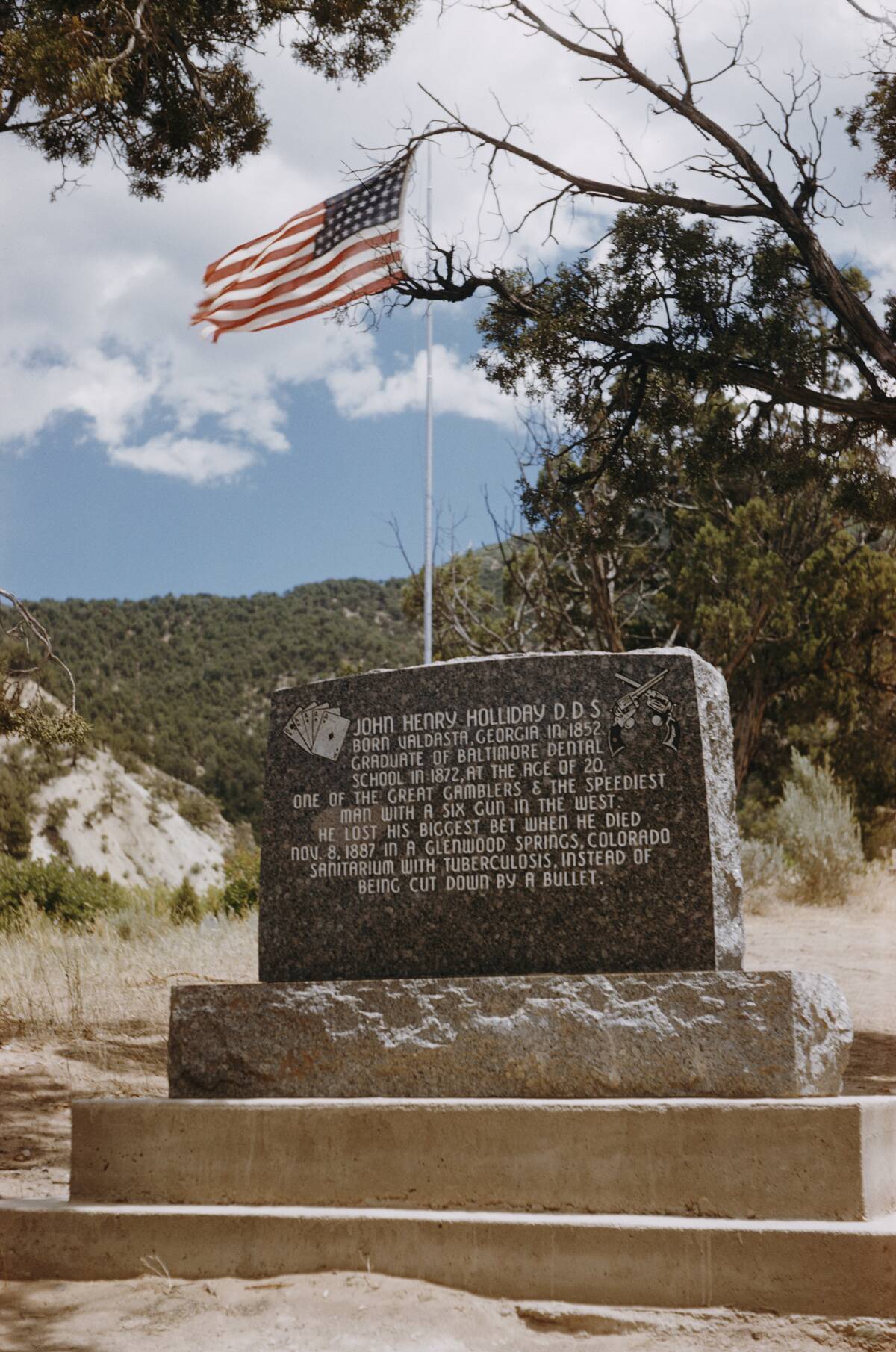 Doc Holliday's Memorial Stone
