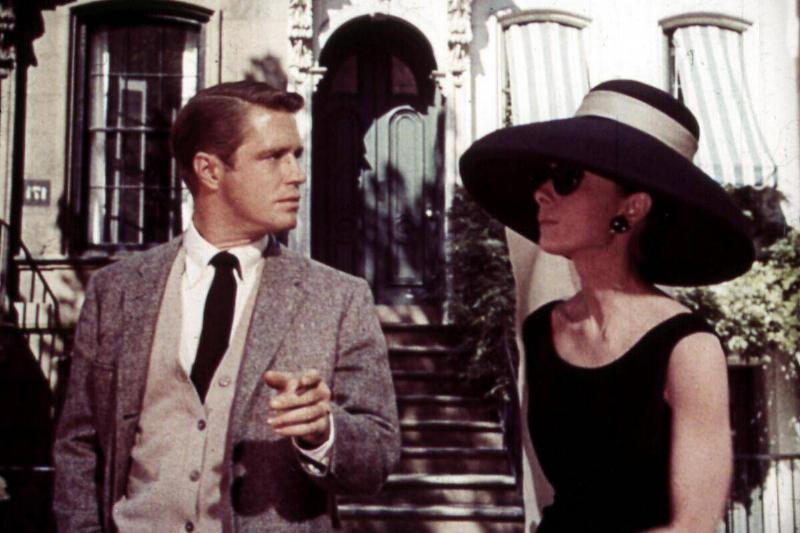 Fruehstueck Bei Tiffany, ***, 1960Er, 1960S, Audrey, Caption, Film , George, Hepburn, Hut, Local, Mode, Peppard, Sonnenbrille, Fashion, Hat, Sun Glasses