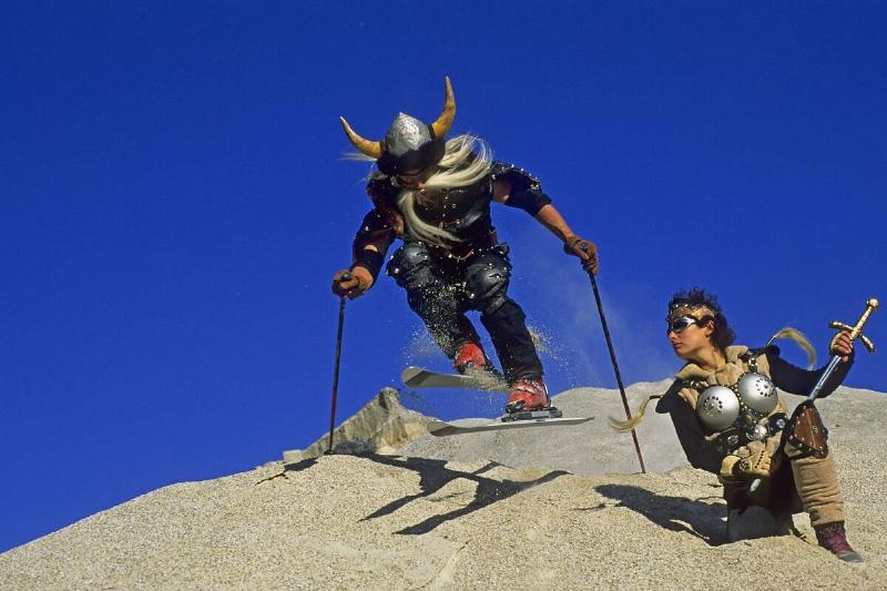 Ski on Rocks and Stones