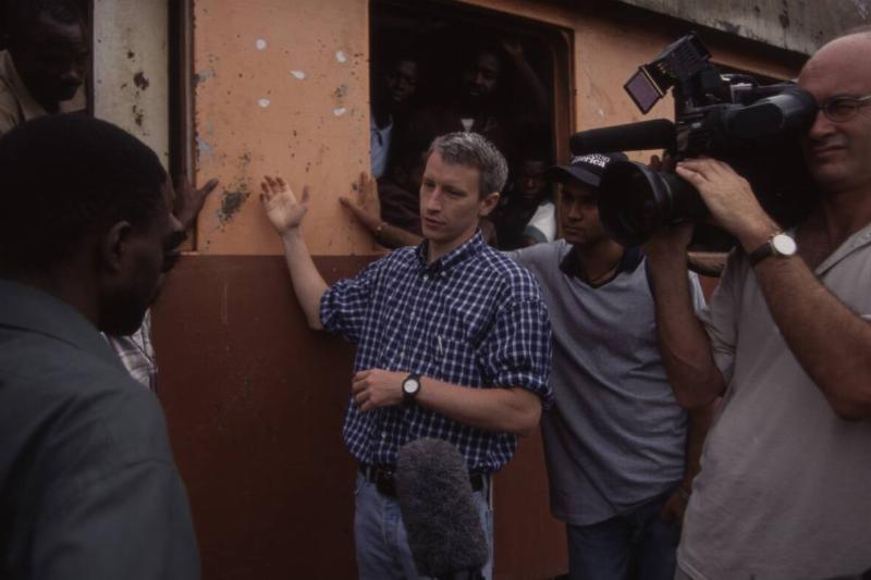 Anderson Cooper Reporting From Democratic Republic Of The Congo