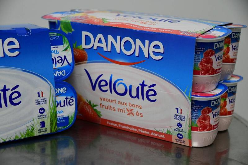 Annie Genevard, Minister Of Agriculture And Food Sovereignty, To The Danone Factory In France