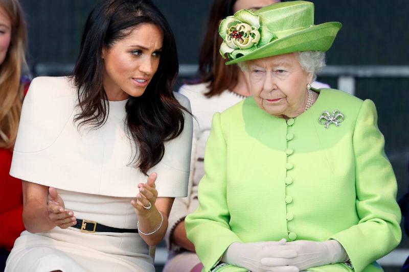 The Duchess Of Sussex Undertakes Her First Official Engagement With Queen Elizabeth II