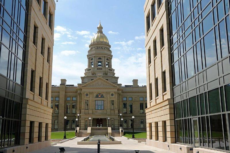 Wyoming state capitol building