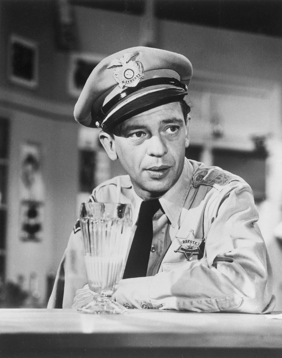 Don Knotts as Barney Fife in The Andy Griffith Show