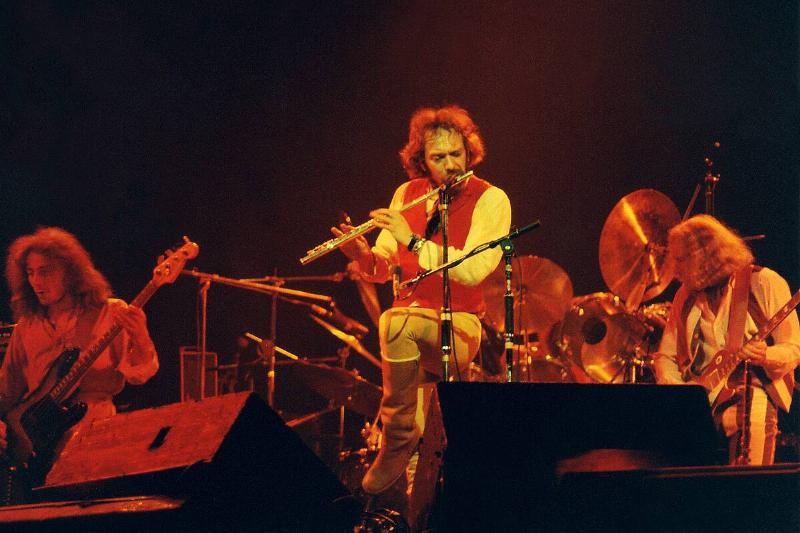 Jethro Tull Perform At The Glasgow Apollo Theatre in 1977