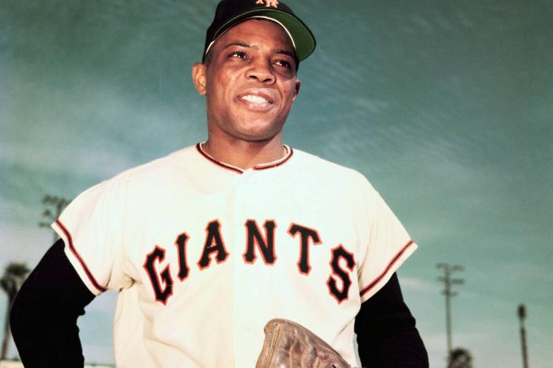 New York Giants Outfielder Willie Mays