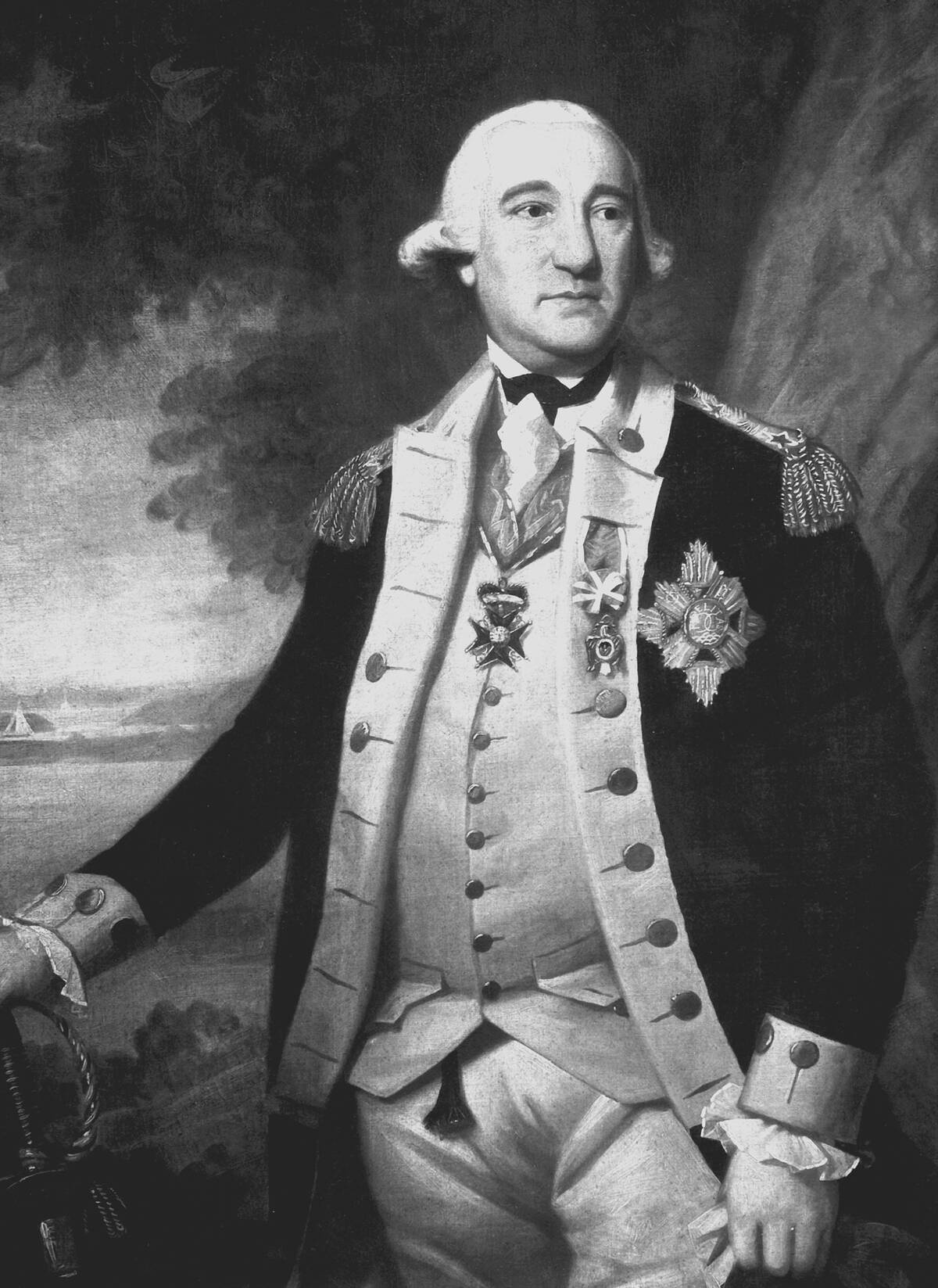 Portrait Of Baron Von Steuben