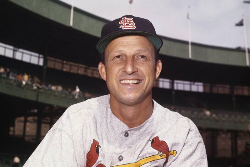 Stan Musial at Polo Grounds