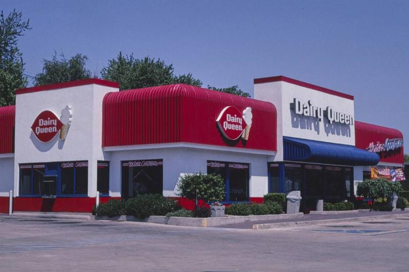 2000s America - Dairy Queen, Kewanee, Illinois 2003