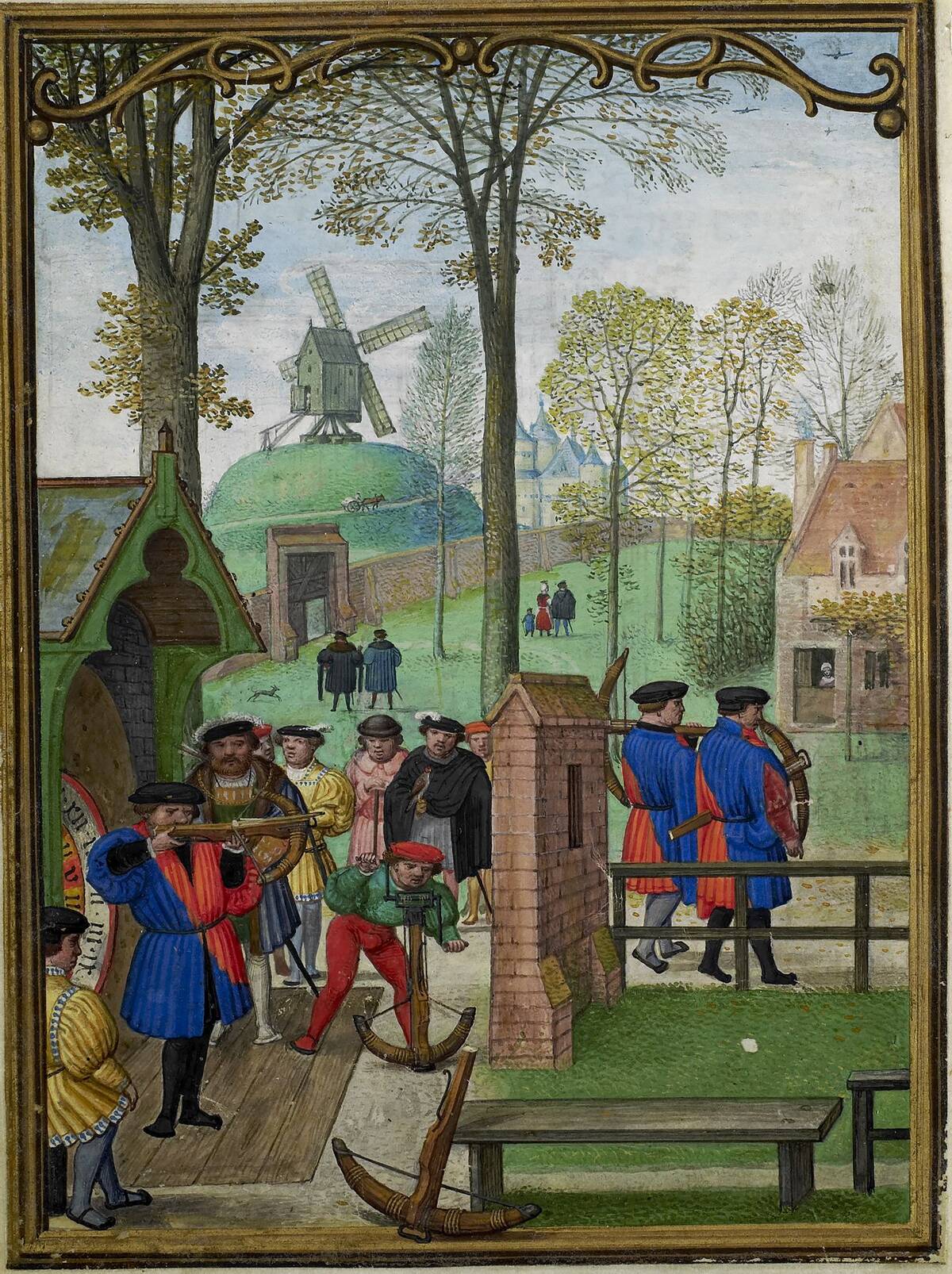 The Hours Of Hennessy (Hours Of Notre-Dame). Labors Of The Months: November