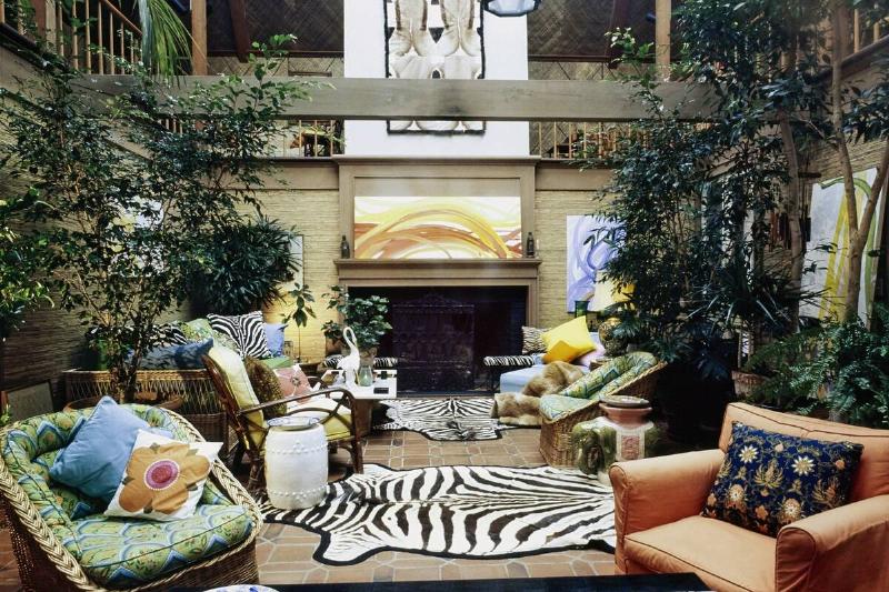 Living Room in the Home of Michael and Susan Santangelo, Vogue