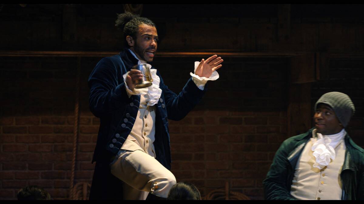 Daveed Diggs as the Marquis de Lafayette