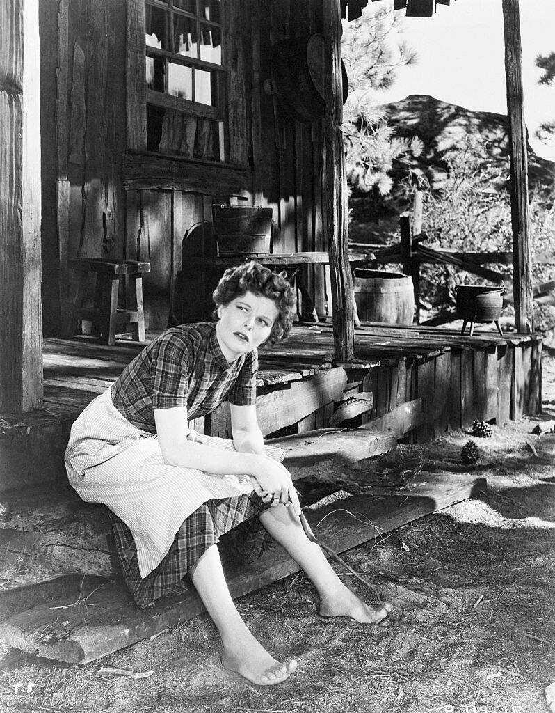 Katharine Hepburn as Trigger Hicks in 'Spitfire'