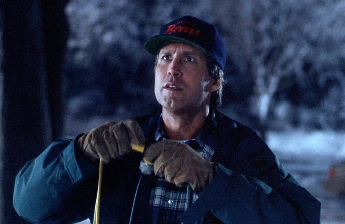 Chevy Chase as Clark Griswold in 'Christmas Vacation'