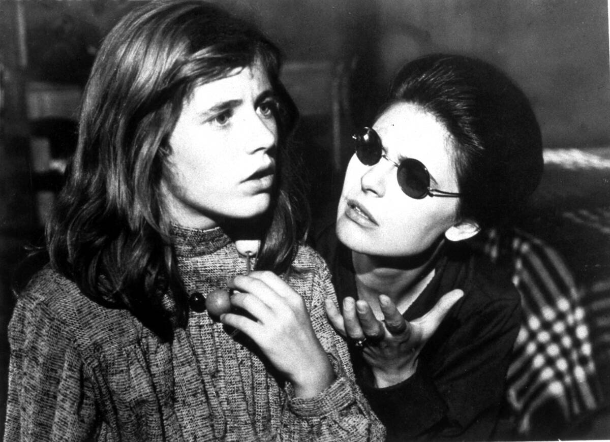 Patty Duke and Anne Bancroft as Hellen Keller and Annie Sullivan in 'The Miracle Worker'