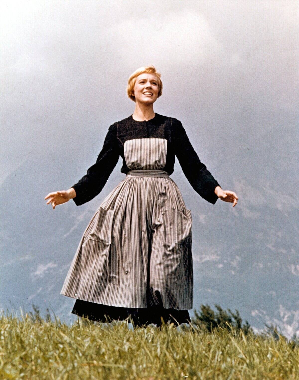 Julie Andrews as Maria von Trapp in 'The Sound of Music'