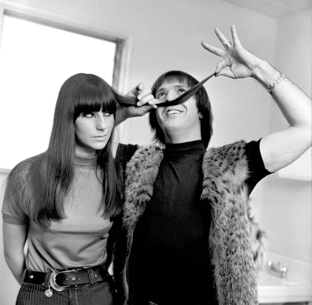 Portrait of Sonny Bono and Cher